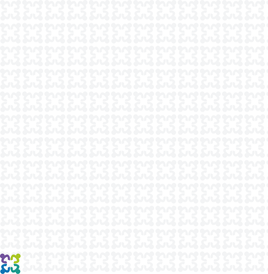 repeating pattern of four avatars forming a square