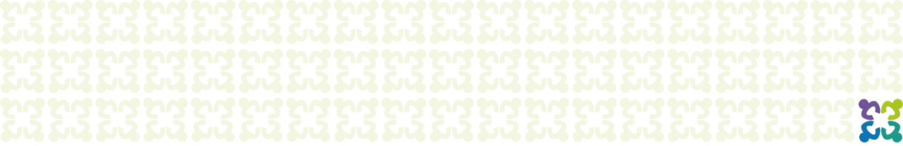 repeating pattern of four avatars forming a square