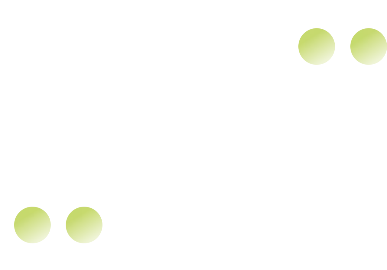 gradient circles in green and grey