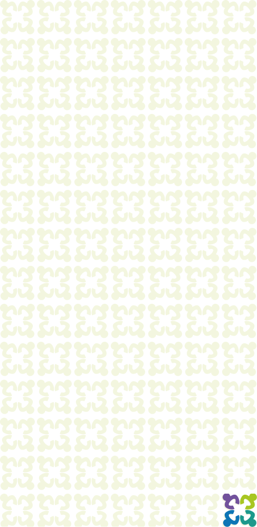 repeating pattern of four avatars forming a square